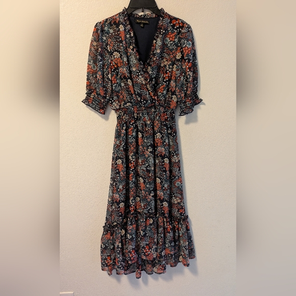 Chaus Dresses & Skirts - Ryan Michelle Floral Wrap Dress